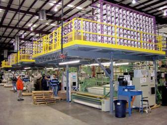 Textile Equipment Mezzanine