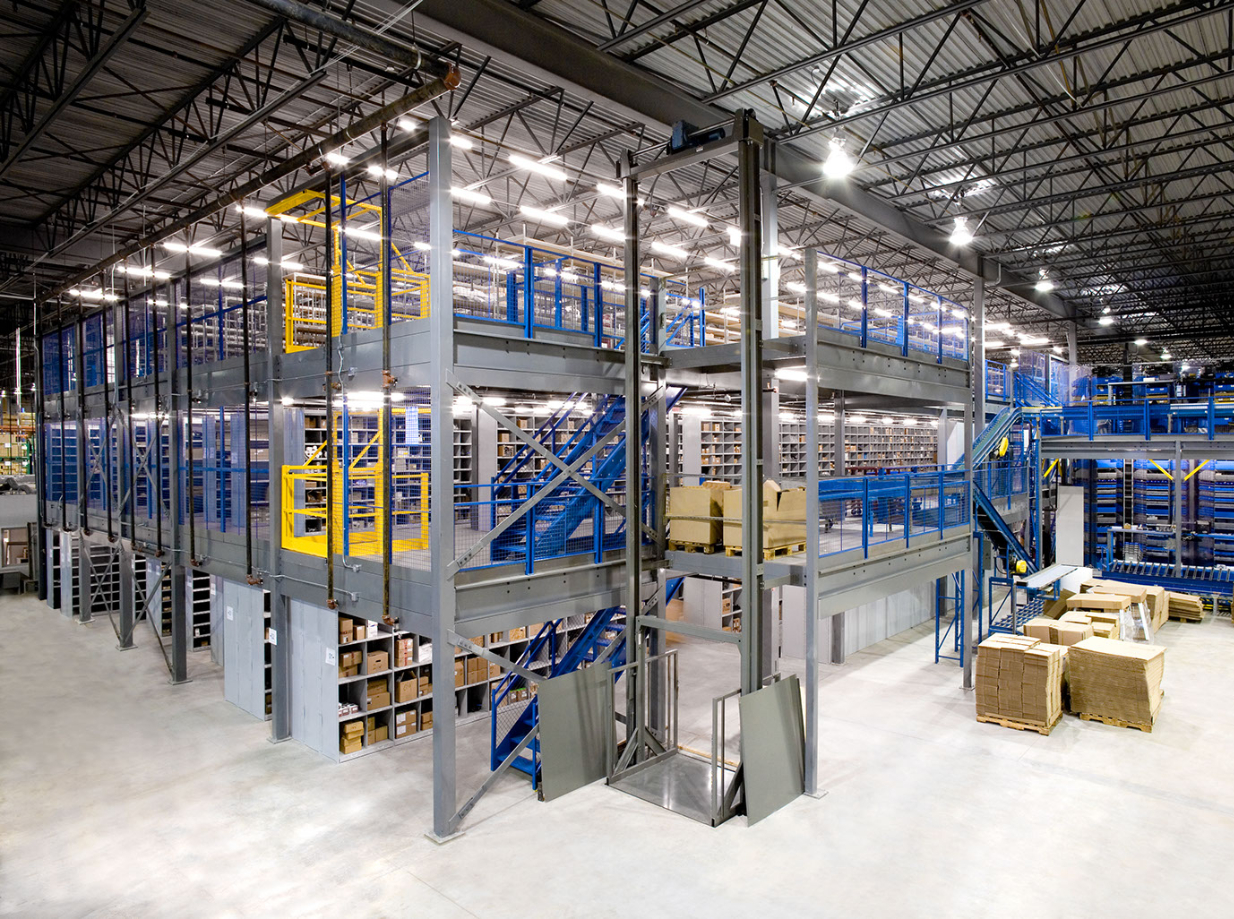 Warehouse Mezzanine Systems & Platforms - KABTech Corp